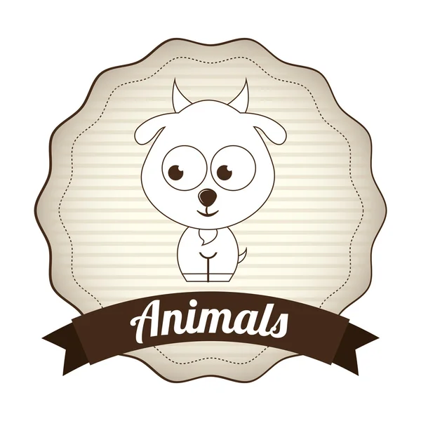 Proiectarea animalelor — Vector de stoc