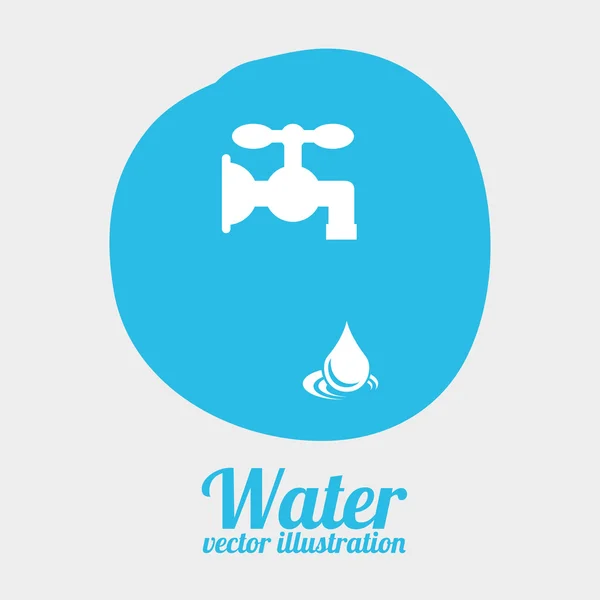 Vatten design — Stock vektor