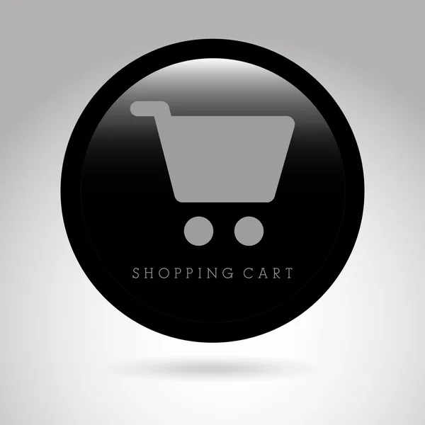Shopping cart design — Stock vektor