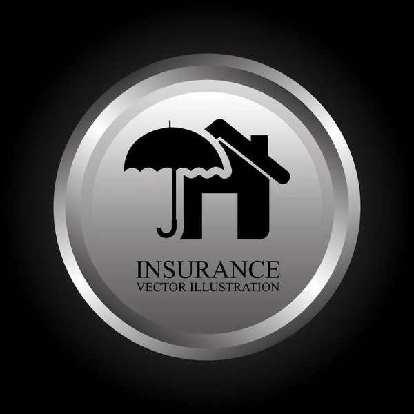 Insurance design — Stock Vector