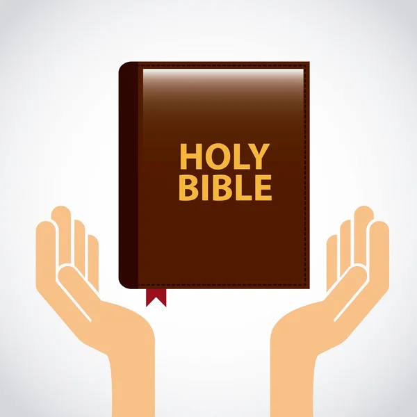 Gestaltung der Heiligen Bibel — Stockvektor