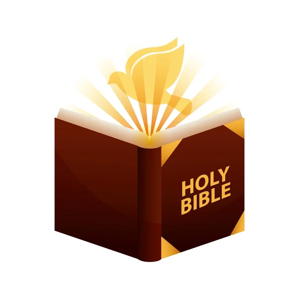 Holy bible design — Stock Vector