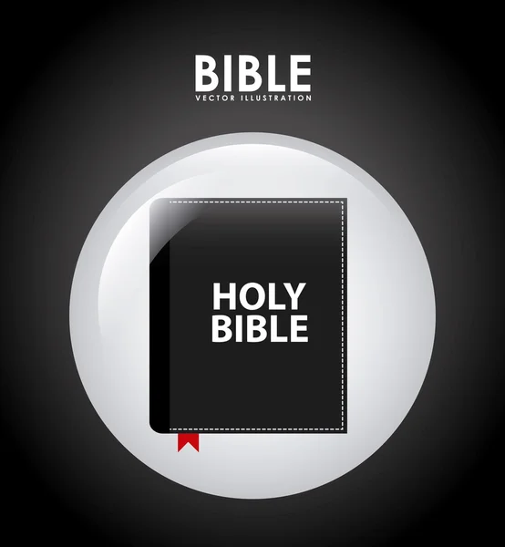 Holy bible design — Stock Vector