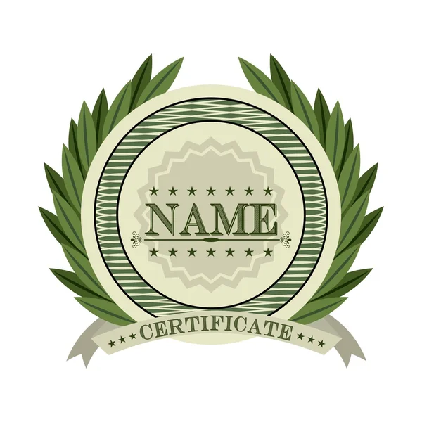 Diseño del certificado — Archivo Imágenes Vectoriales