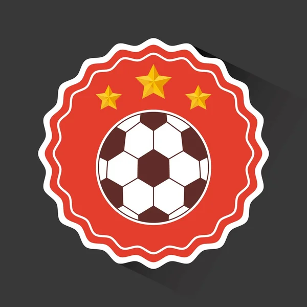 Design de futebol — Vetor de Stock