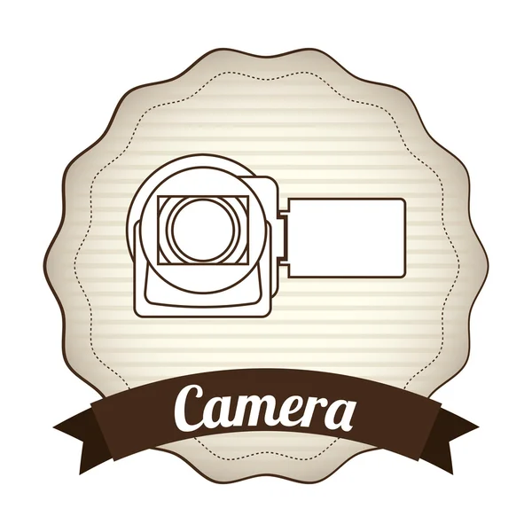 Camera design — Stock Vector