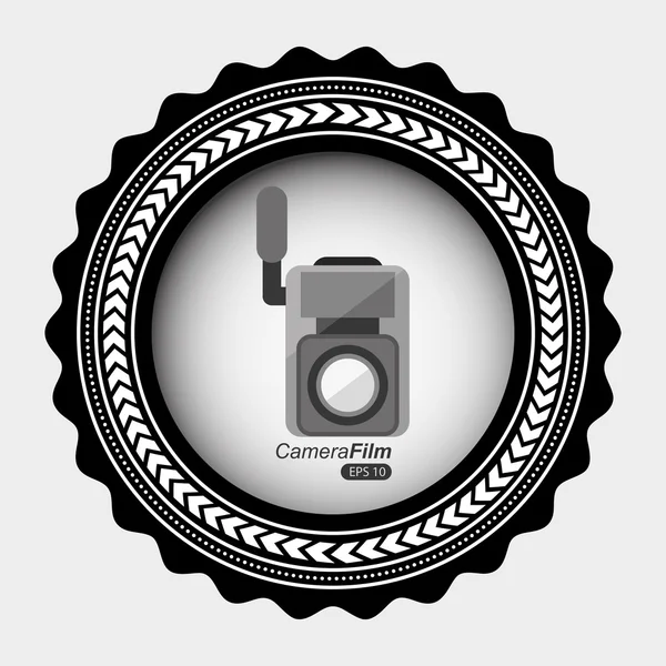 Camera design — Stock Vector