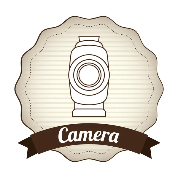 Ontwerp van de camera — Stockvector