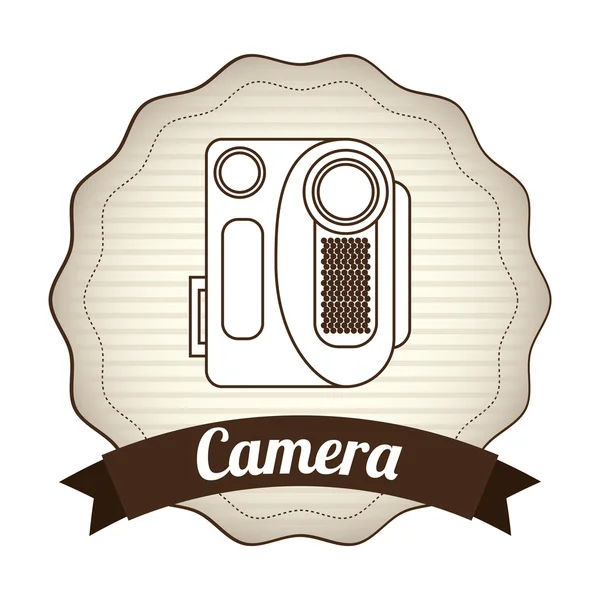 Камера дизайн — стоковий вектор