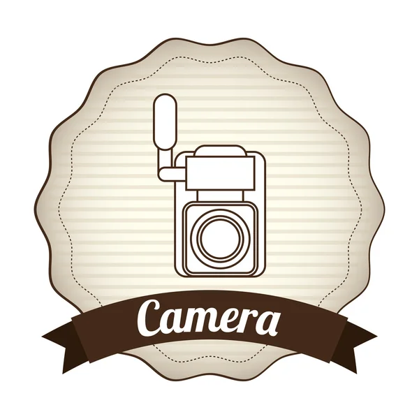 Ontwerp van de camera — Stockvector
