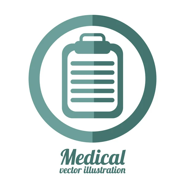 Diseño médico — Vector de stock