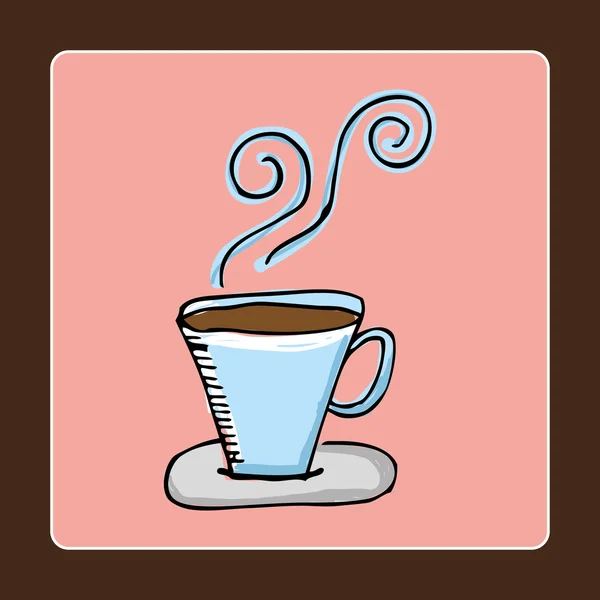 Diseño de café — Vector de stock