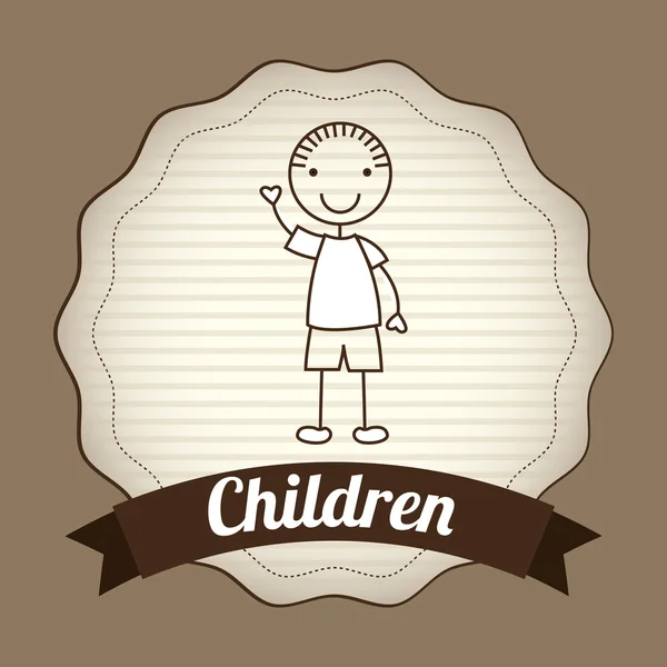 Design per bambini — Vettoriale Stock