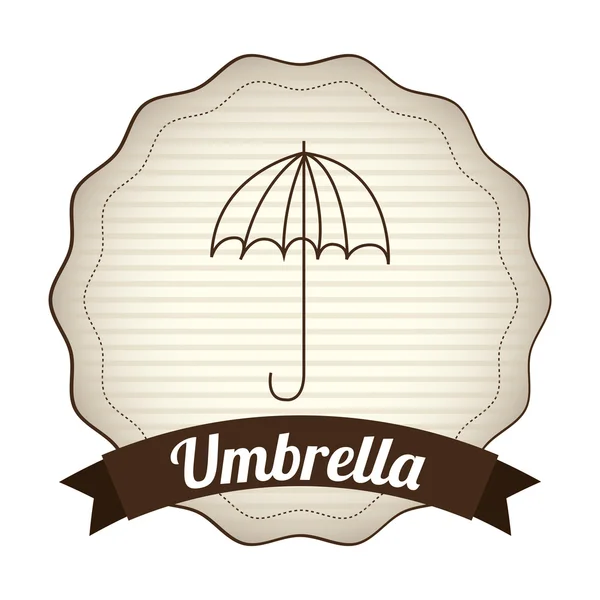 Diseño de paraguas — Archivo Imágenes Vectoriales