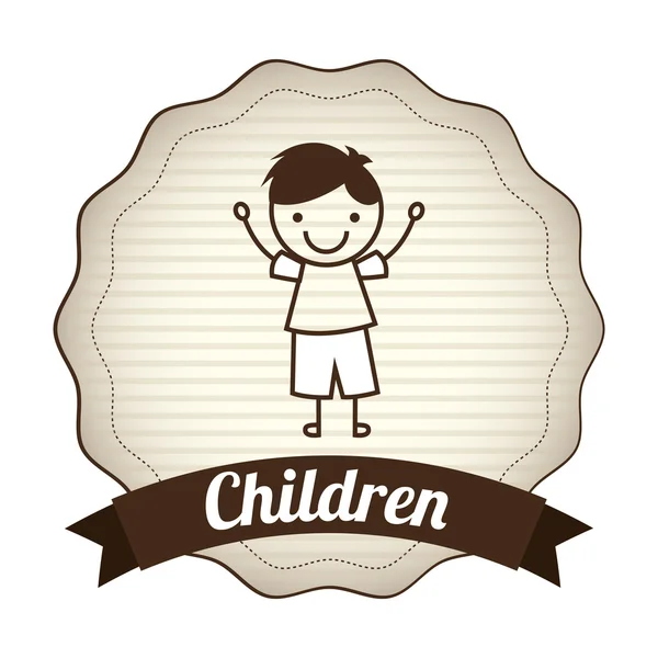 Children design — Stock Vector