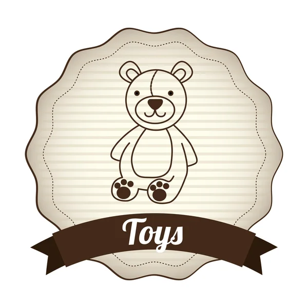 Design dei giocattoli — Vettoriale Stock