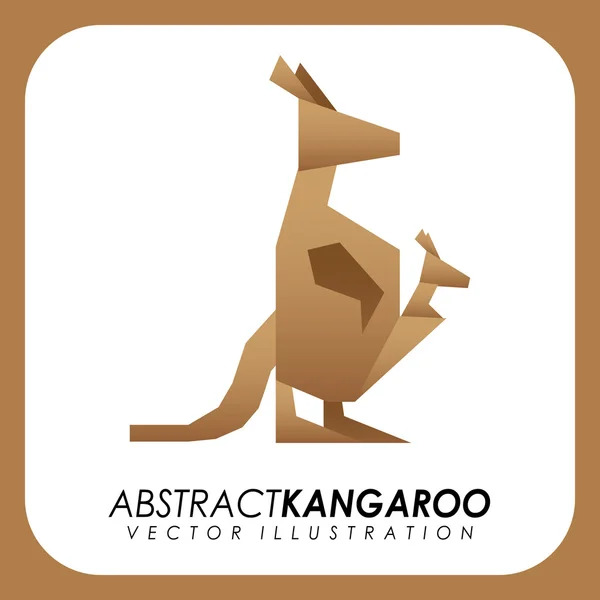 Abstraktní zvířat design — Stockový vektor