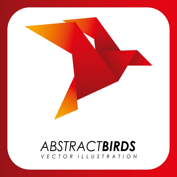 Abstracte dierlijke ontwerp — Stockvector