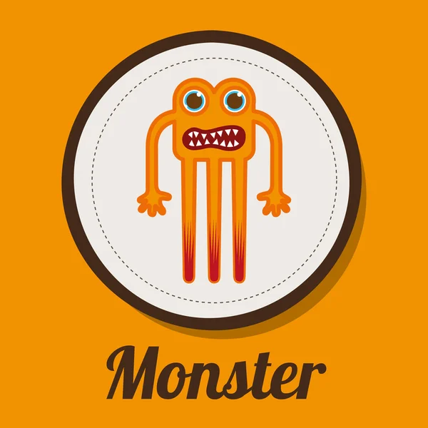 Monster design — Stock Vector