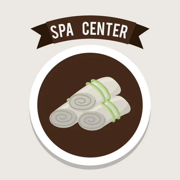 Diseño del centro de spa — Vector de stock