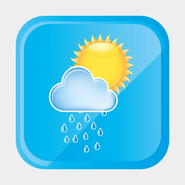 Progettazione meteo — Vettoriale Stock