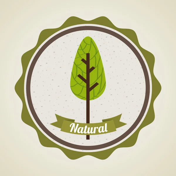 Design naturale — Vettoriale Stock