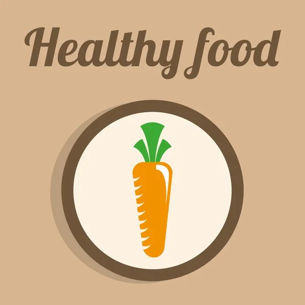 Healthy food design — Stock Vector