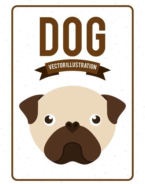 Dog design — Stock Vector