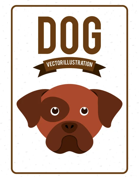 Hundedesign — Stockvektor