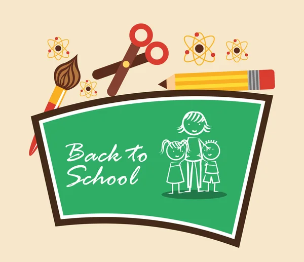 Back to school — Stock Vector