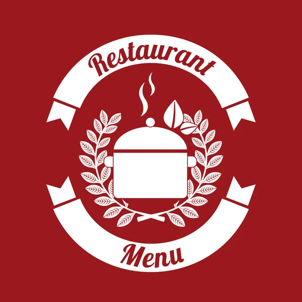 Restoran menü tasarımı — Stok Vektör