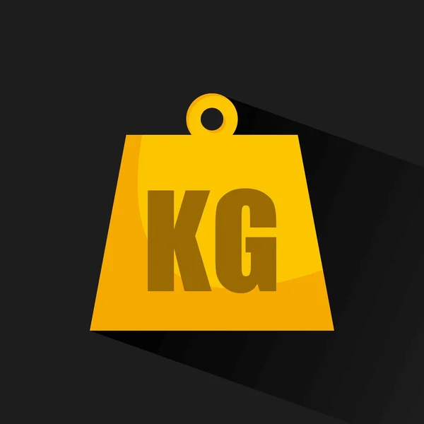 Kg de diseño — Vector de stock