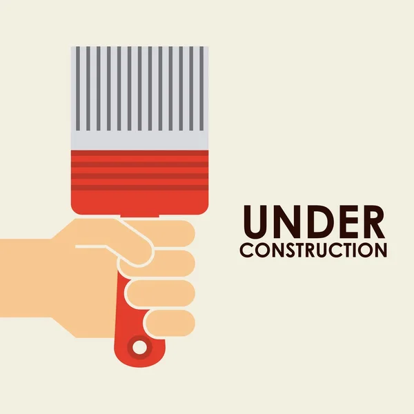 Construction design — Stock Vector