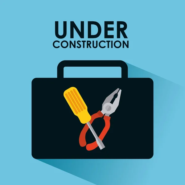 Construction design — Stock Vector