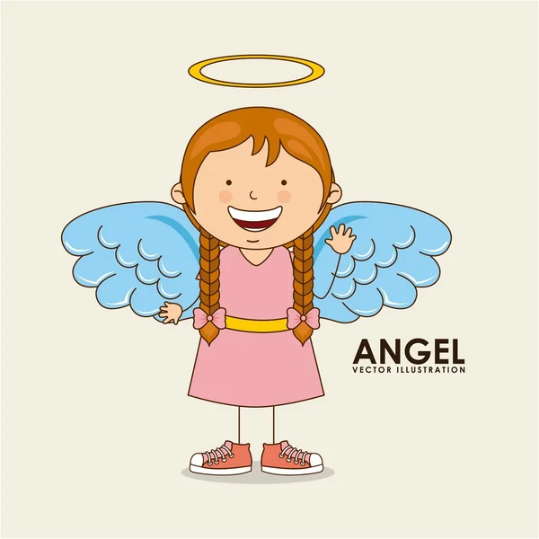 Angel design — Stock vektor