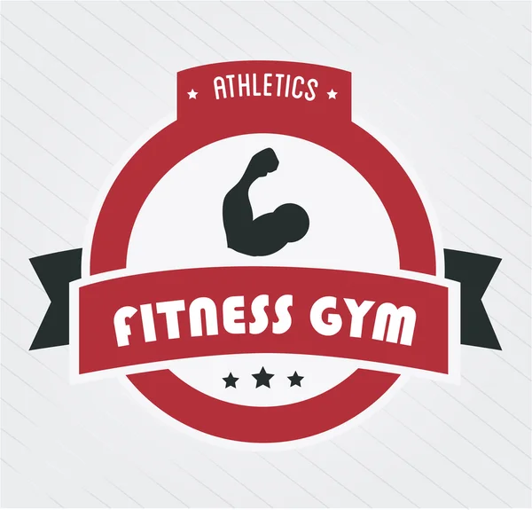 Fitness design — Stockový vektor