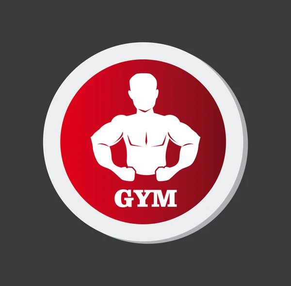 Fitness ontwerp — Stockvector