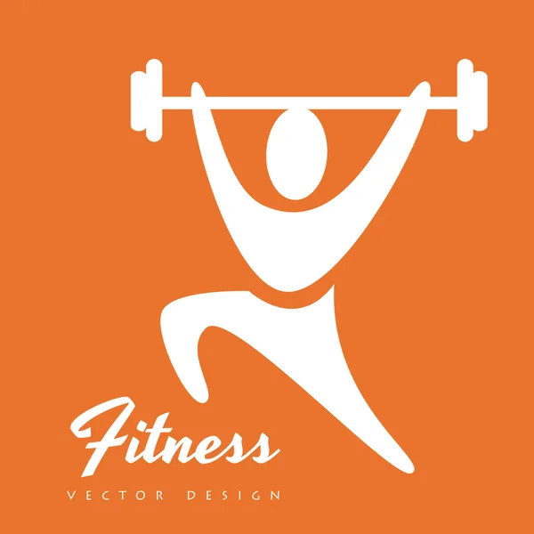 Projekt fitness — Wektor stockowy