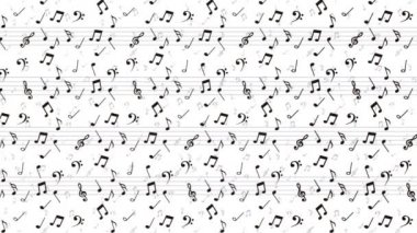 Müzik arka plan animasyon