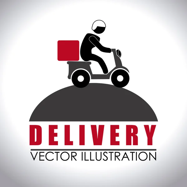 Levering ontwerp — Stockvector