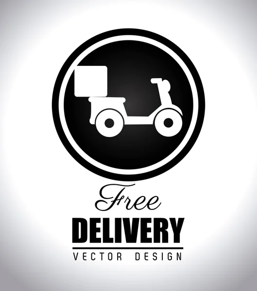Diseño de entrega — Vector de stock