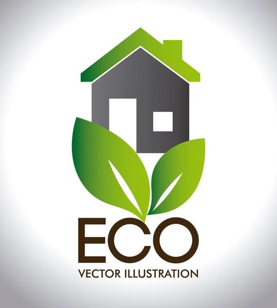 Progettazione ecologia — Vettoriale Stock