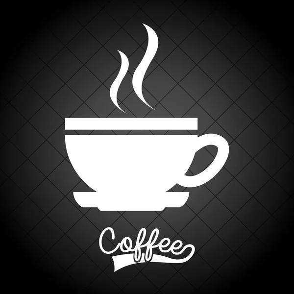 Kaffeedesign — Stockvektor