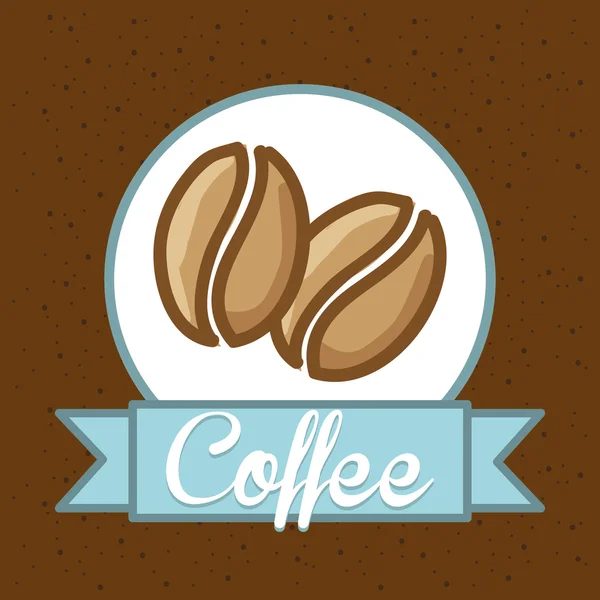 Diseño de café — Vector de stock