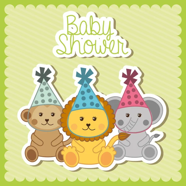 Baby card — Stock Vector