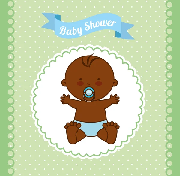 Baby card — Stock Vector