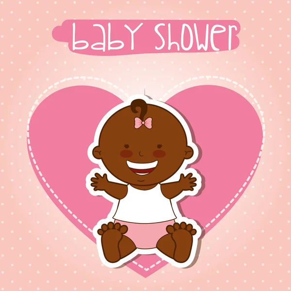 Baby card — Stock Vector