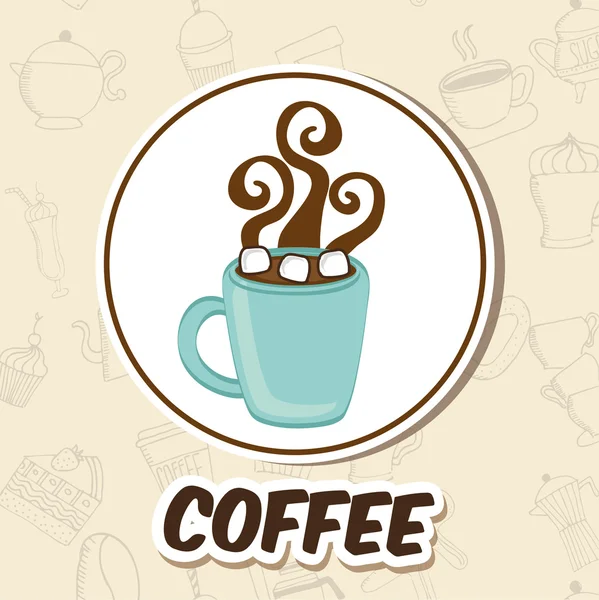 Coffee design — Stock Vector