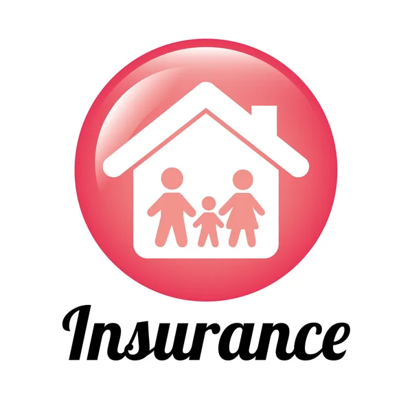 Insurance design — Stock Vector
