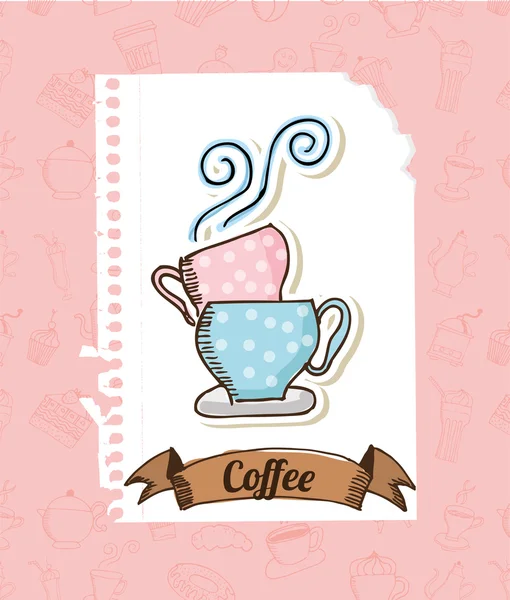 Coffee design — Stock Vector